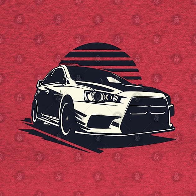 Mitsubishi Lancer Evo Rally Car by TaevasDesign